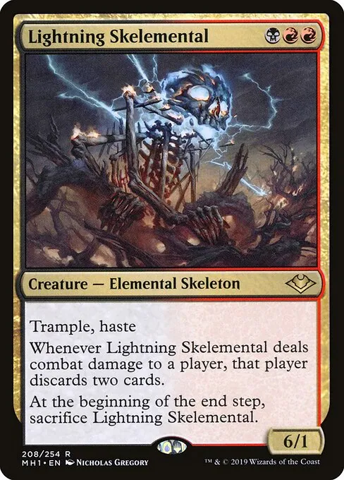 Lightning Skelemental 208/254