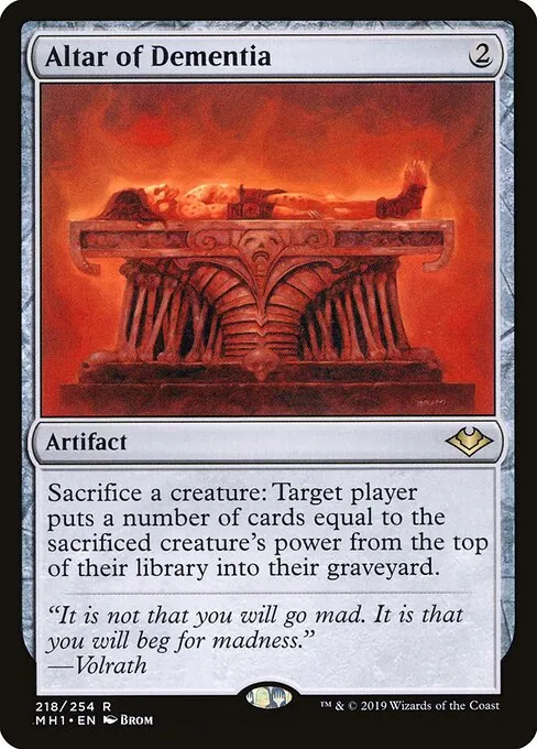 Altar of Dementia 218/254