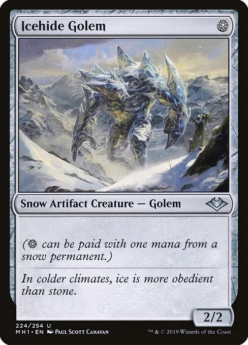 Icehide Golem 224/254