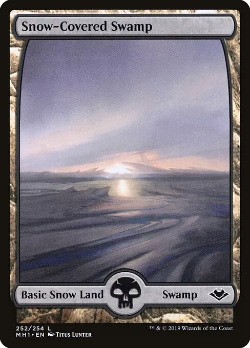Snow-Covered Swamp 252/254