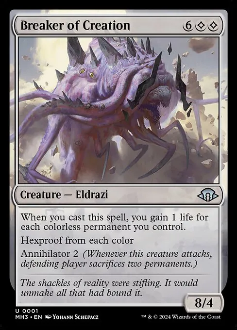 Breaker of Creation 001/329