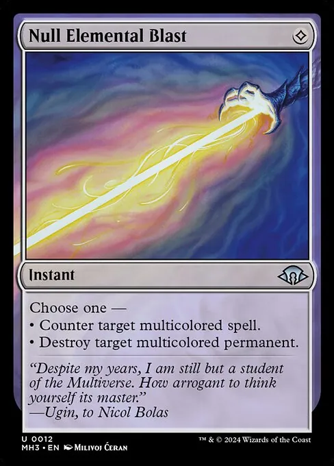 Null Elemental Blast 012/329
