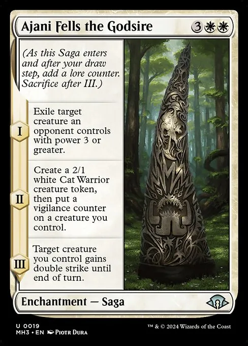 Ajani Fells the Godsire 019/329