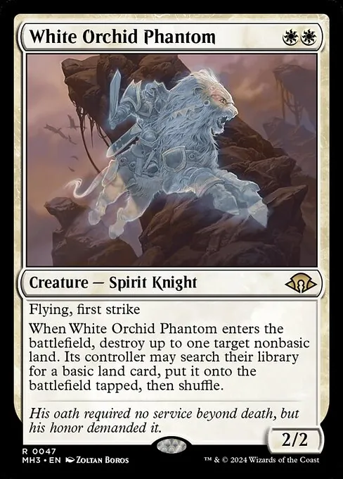 White Orchid Phantom 047/329