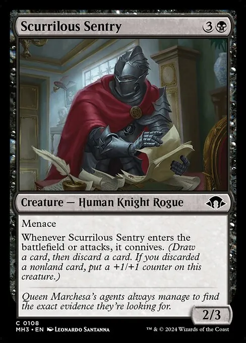 Scurrilous Sentry 108/329