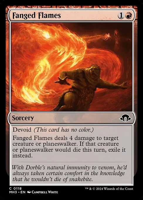 Fanged Flames 118/329