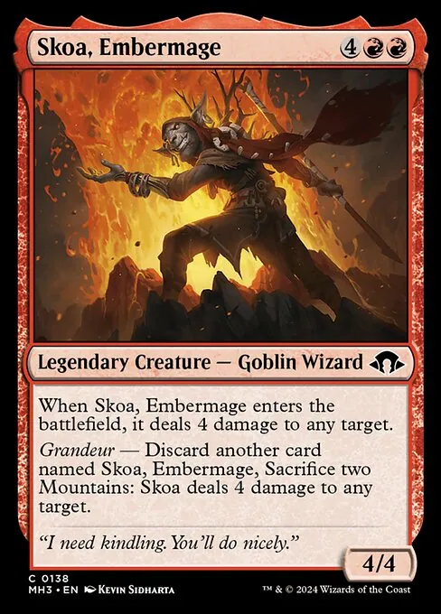 Skoa, Embermage 138/329
