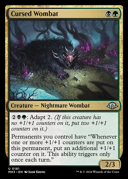 Cursed Wombat 181/329