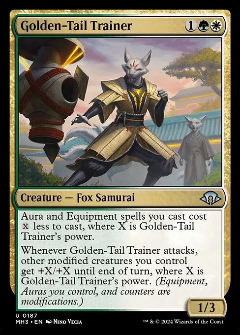 Golden-Tail Trainer 187/329