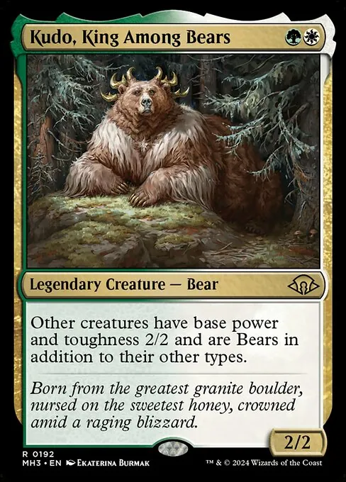 Kudo, King Among Bears 192/329