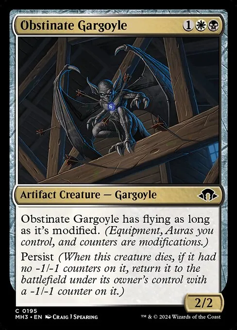 Obstinate Gargoyle 195/329