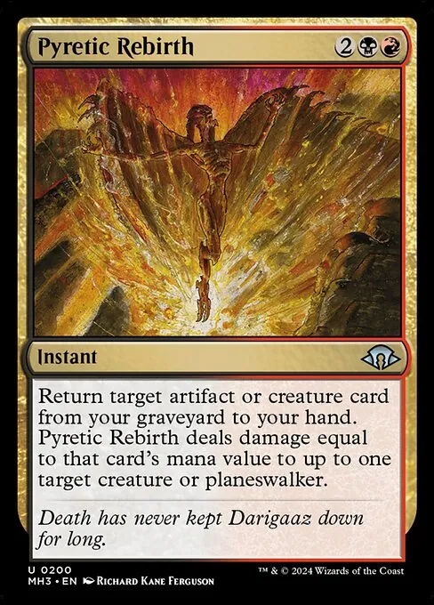 Pyretic Rebirth 200/329