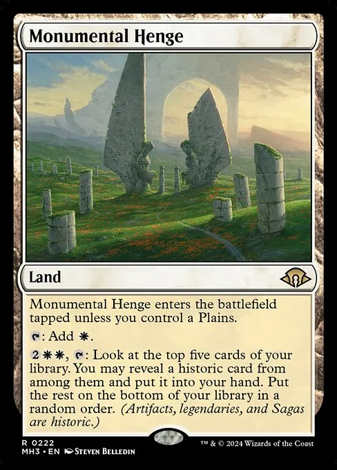 Monumental Henge 222/329