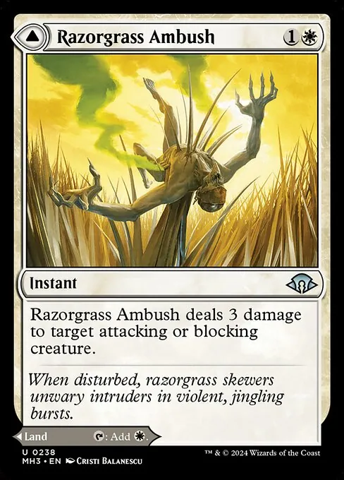 Razorgrass Ambush // Razorgrass Field 238/329