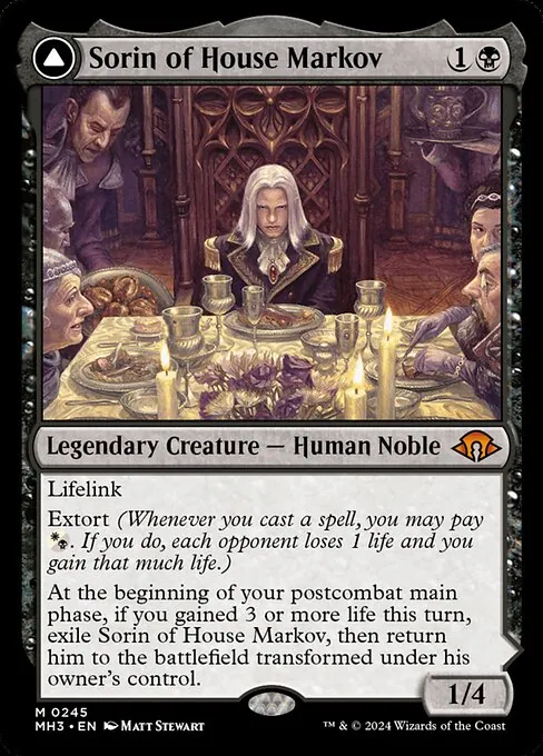 Sorin of House Markov // Sorin, Ravenous Neonate 245/329