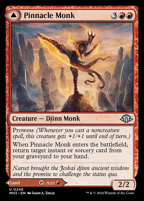Pinnacle Monk // Mystic Peak 246/329
