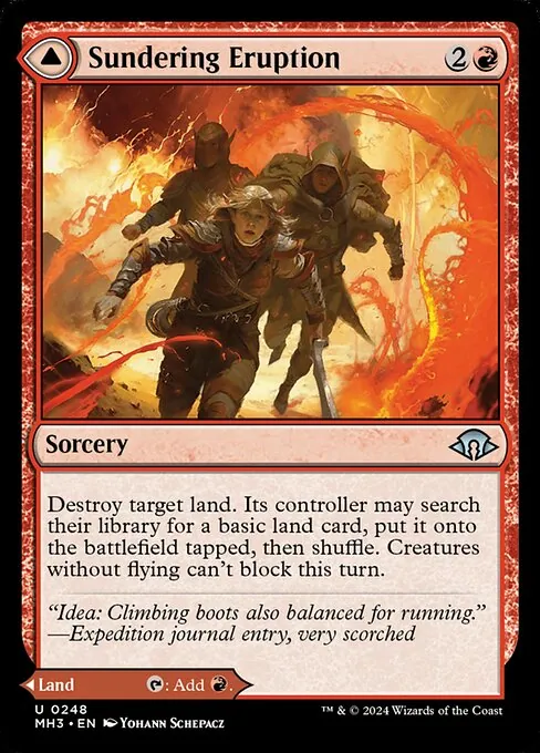 Sundering Eruption // Volcanic Fissure 248/329