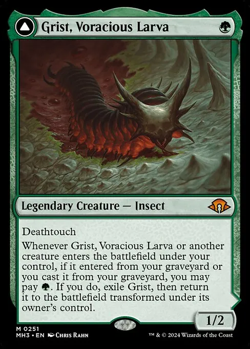 Grist, Voracious Larva // Grist, the Plague Swarm 251/329