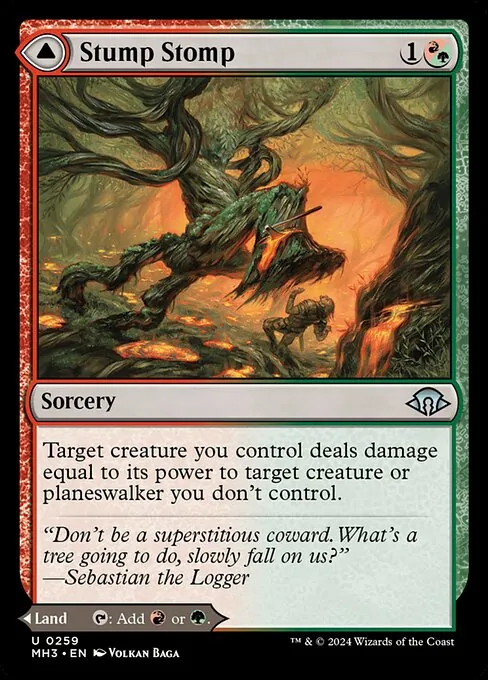 Stump Stomp // Burnwillow Clearing 259/329