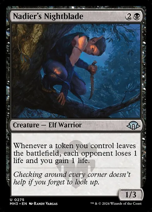 Nadier's Nightblade 275/329