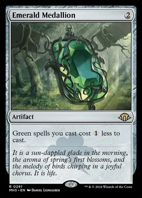 Emerald Medallion 291/329