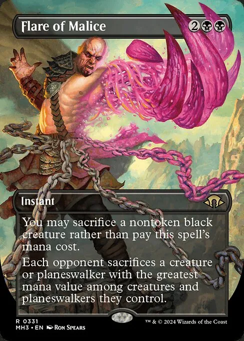 Flare of Malice 331/329
