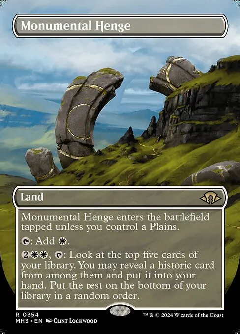 Monumental Henge 354/329