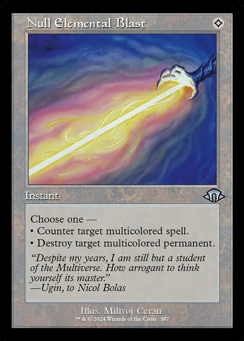 Null Elemental Blast 387/329
