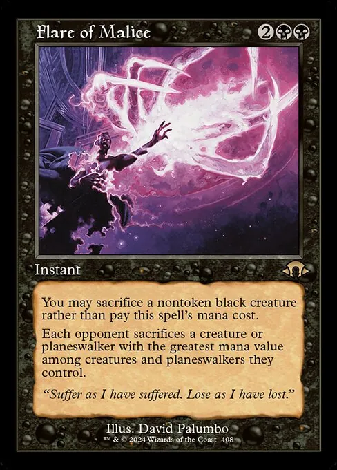 Flare of Malice 408/329