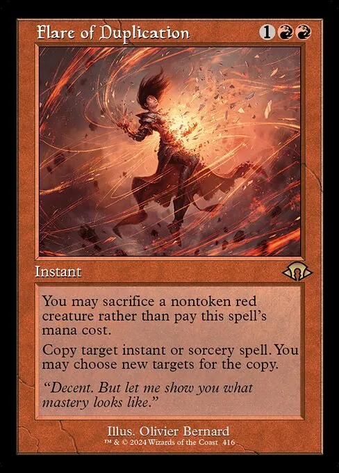 Flare of Duplication 416/329
