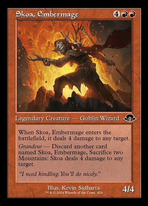Skoa, Embermage 420/329