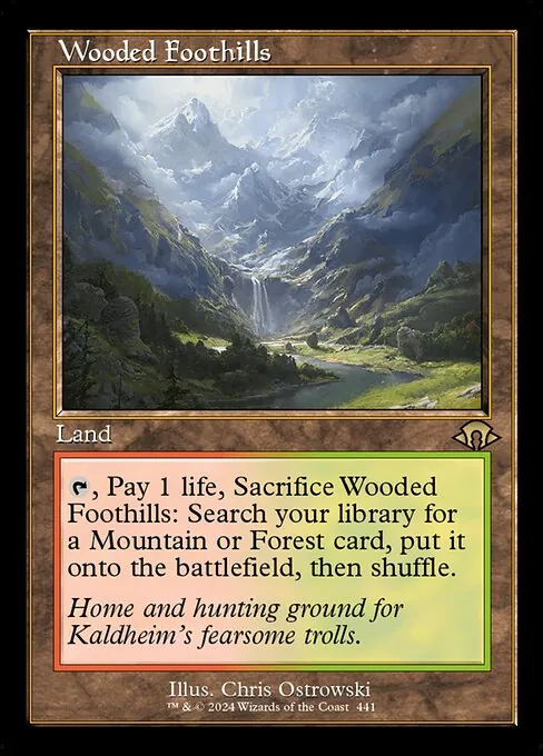 Wooded Foothills 441/329