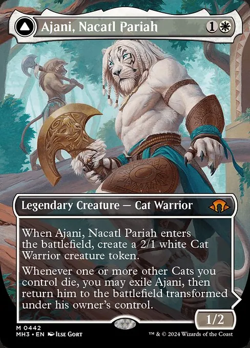 Ajani, Nacatl Pariah // Ajani, Nacatl Avenger 442/329