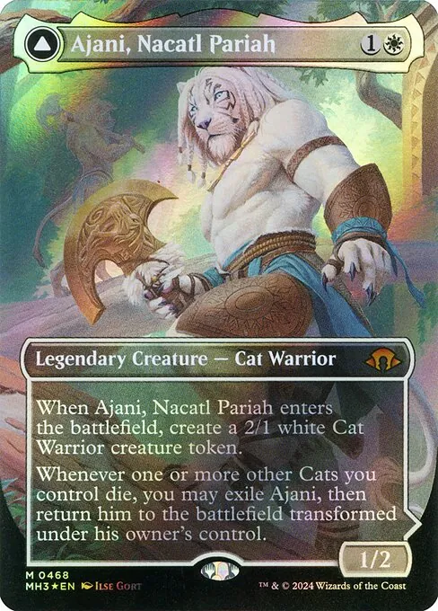 Ajani, Nacatl Pariah // Ajani, Nacatl Avenger 468/329