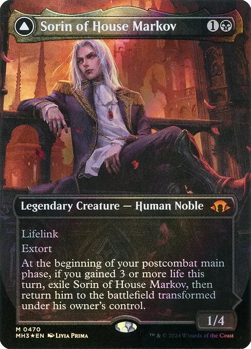 Sorin of House Markov // Sorin, Ravenous Neonate 470/329