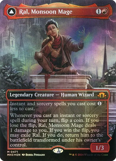 Ral, Monsoon Mage // Ral, Leyline Prodigy 471/329