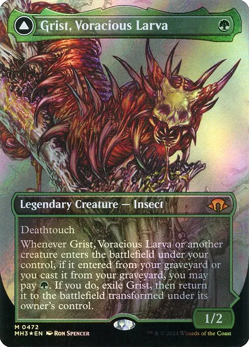 Grist, Voracious Larva // Grist, the Plague Swarm 472/329