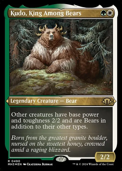 Kudo, King Among Bears 490/329