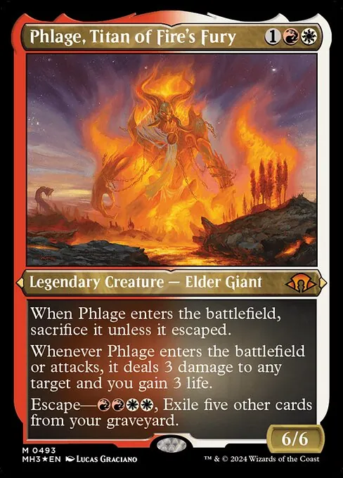 Phlage, Titan of Fire's Fury 493/329