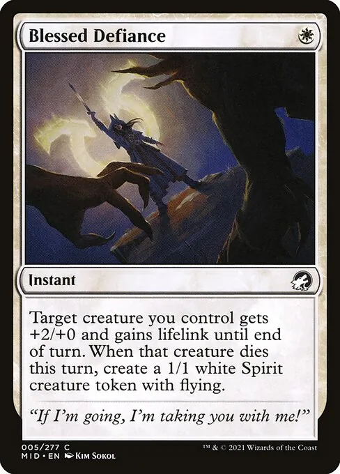 Blessed Defiance 005/277