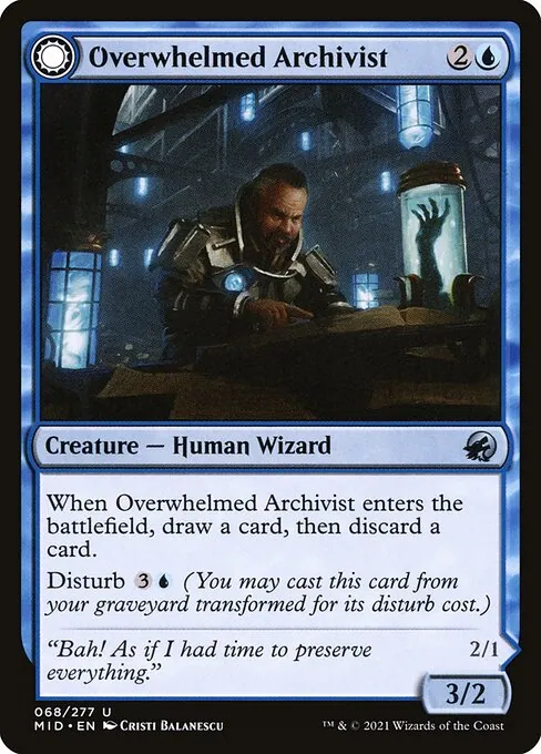 Overwhelmed Archivist // Archive Haunt 068/277