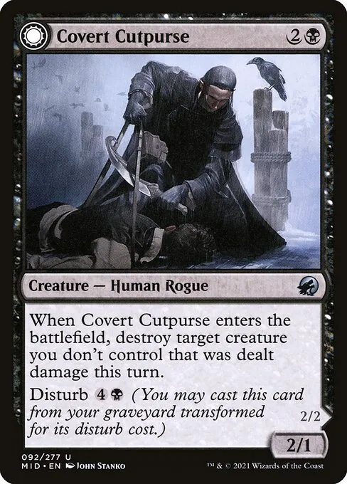 Covert Cutpurse // Covetous Geist 092/277