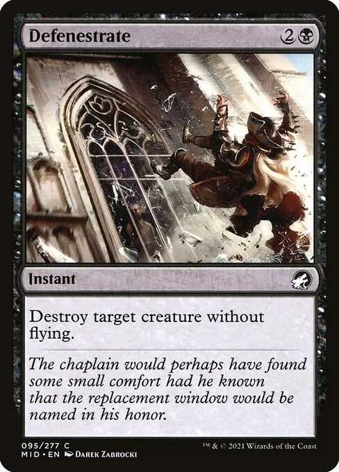 Defenestrate 095/277