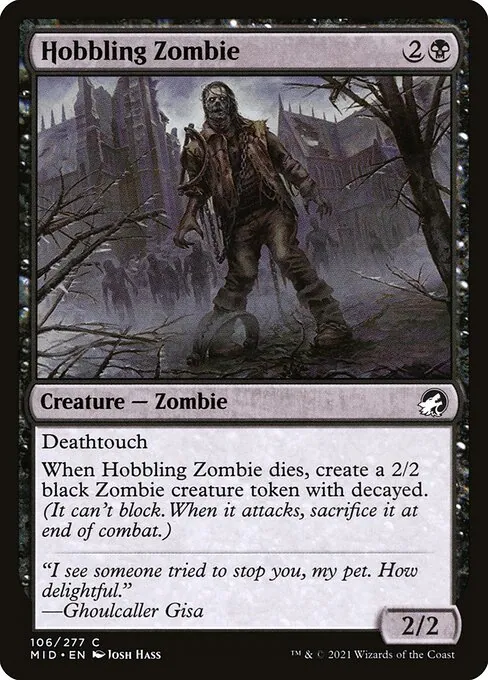 Hobbling Zombie 106/277