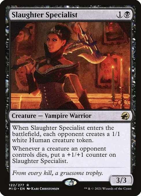 Slaughter Specialist 122/277