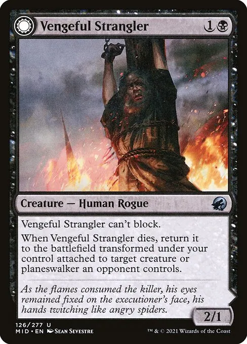Vengeful Strangler // Strangling Grasp 126/277
