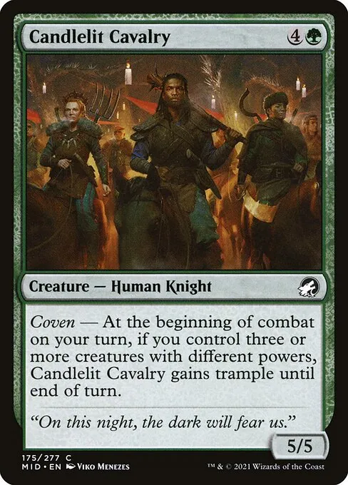 Candlelit Cavalry 175/277