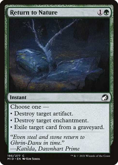 Return to Nature 195/277