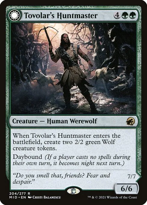 Tovolar's Huntmaster // Tovolar's Packleader 204/277