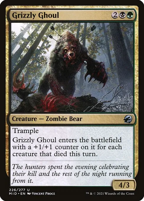 Grizzly Ghoul 226/277